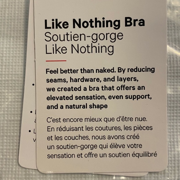 Lululemon Like Nothing Bra 36D Black - Picture 6 of 7